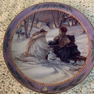 Trisha Romance collector plate. 1997.